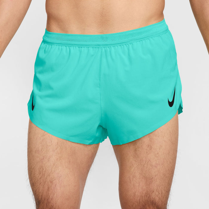 Men's Aeroswift Dri-FIT ADV 2" Brief-Lined Running Shorts (354 - Hyper Turquoise/Black)