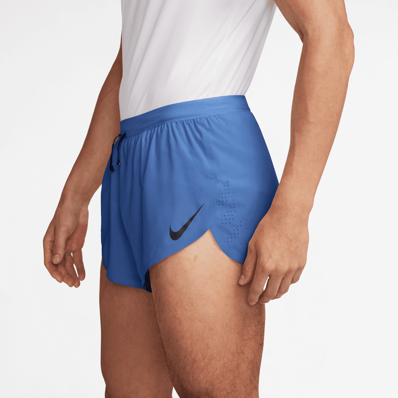 Men's Aeroswift Dri-FIT ADV 2" Brief-Lined Running Shorts (411 - Comet Blue/Black)