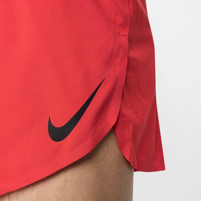 Men's Aeroswift Dri-FIT ADV 2" Brief-Lined Running Shorts (696 - LT Crimson/Black)