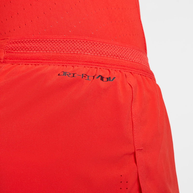 Men's Aeroswift Dri-FIT ADV 2" Brief-Lined Running Shorts (696 - LT Crimson/Black)
