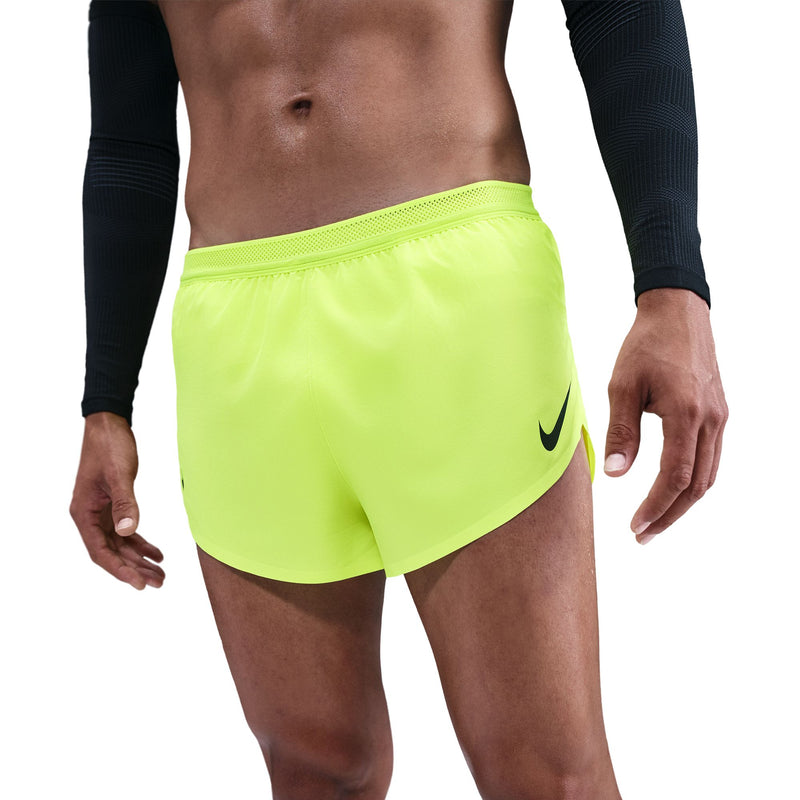 Men's Aeroswift Dri-FIT ADV 2" Brief-Lined Running Shorts (702 - Volt/Black)