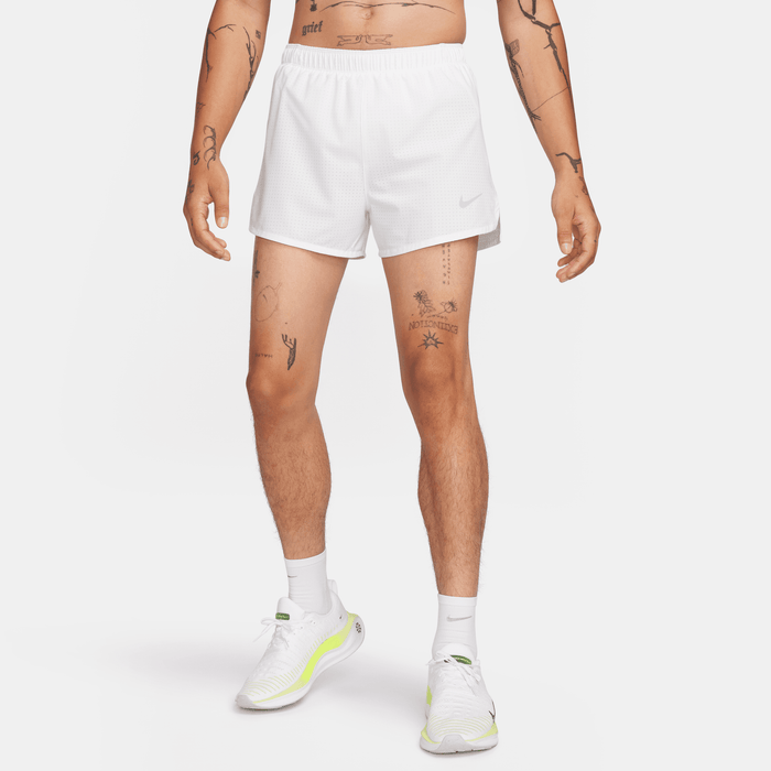 Men's Dri-FIT Fast 3" Brief-Lined Running Shorts (121 - White)