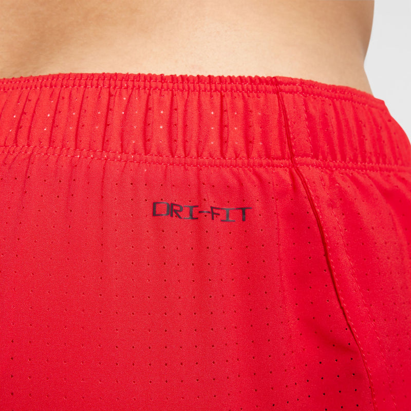 Men's Dri-FIT Fast 3" Brief-Lined Running Shorts (696 - LT Crimson/Black/Reflective Silver)