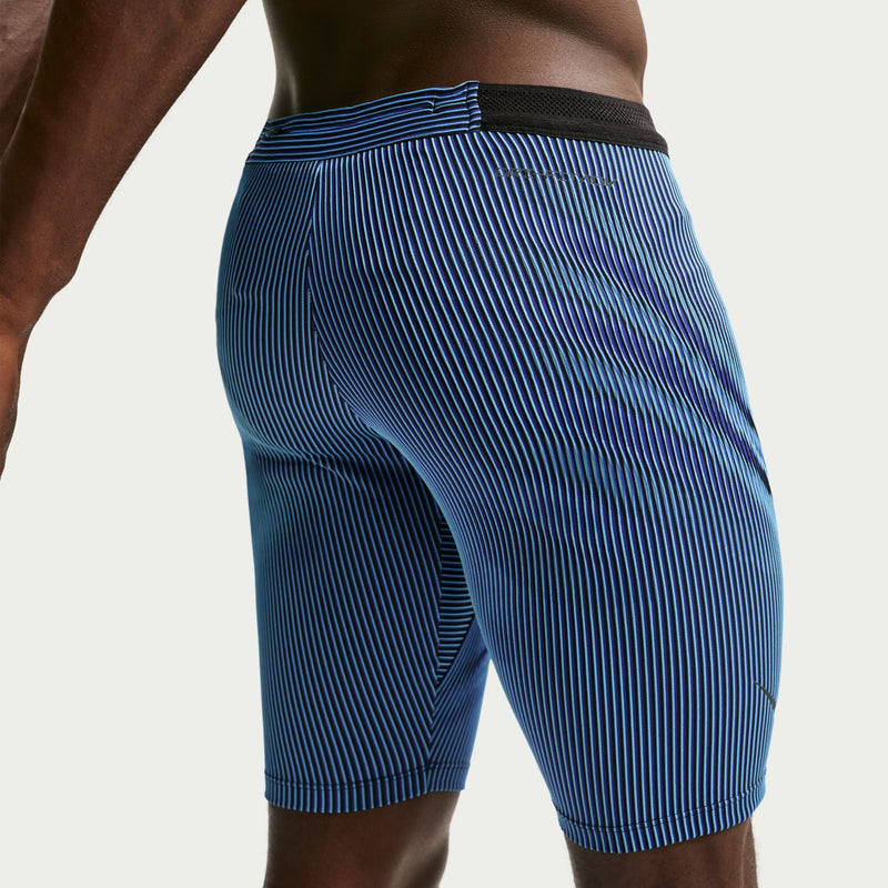 Men's Aeroswift DRI-FIT ADV Running 1/2 Length Tights (416 - Baltic Blue/Black/Old Royal/Black)