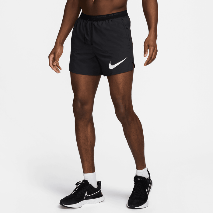 Men's Flex Stride Run Energy 5" Brief-Lined Running Shorts (010 - Black/Black/Photon Dust-White)