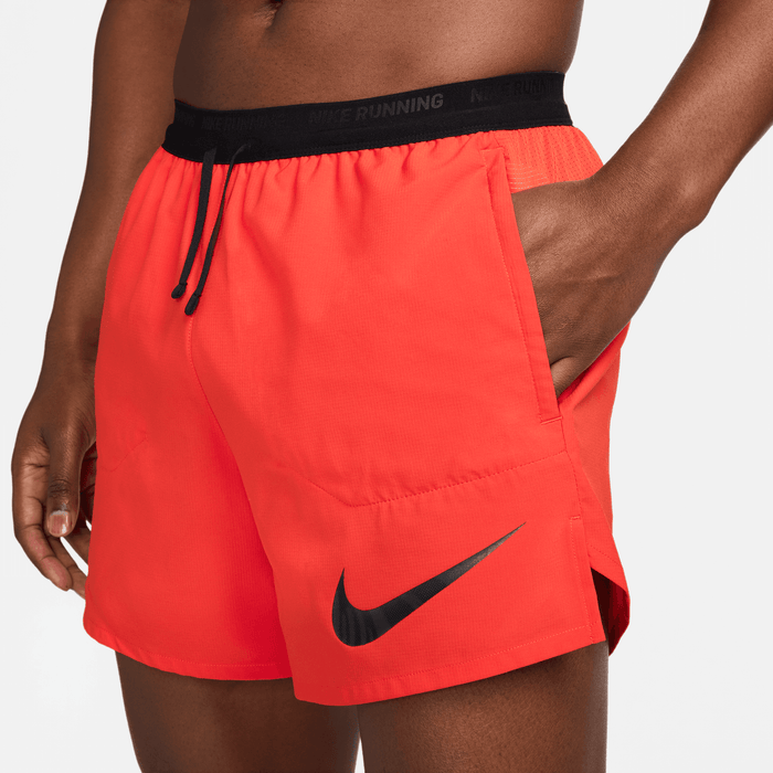 Men's Flex Stride Run Energy 5" Brief-Lined Running Shorts (663 - Picante Red/Black/Anthracite/Black)