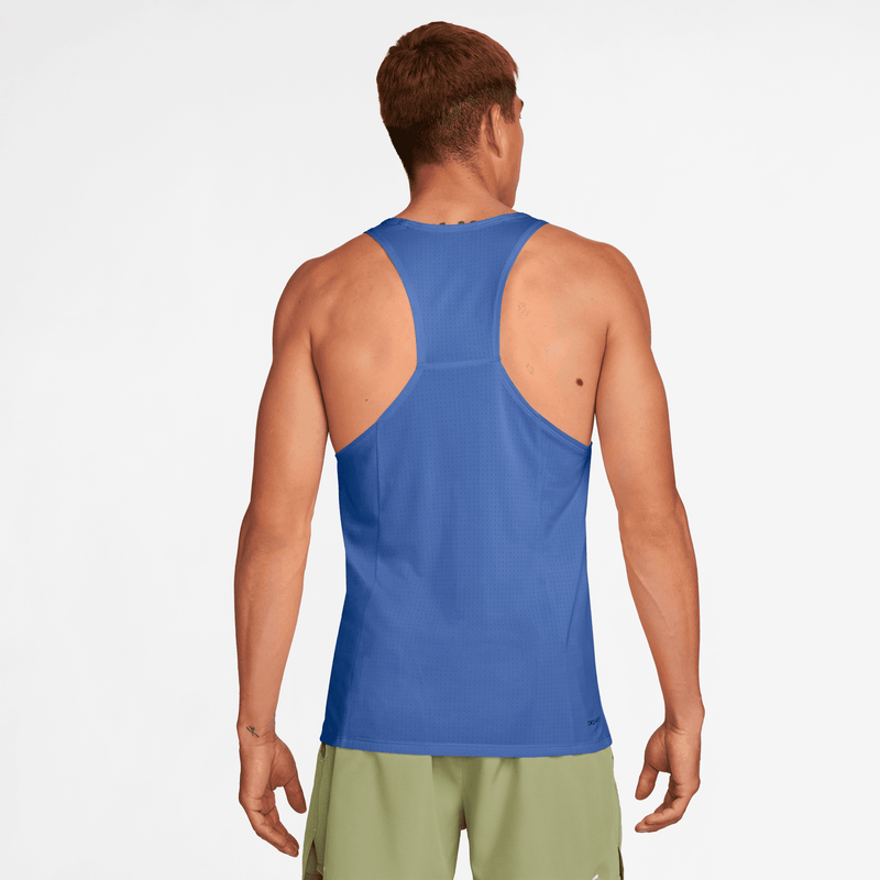 Men's Fast Dri-FIT Running Singlet (411 - Comet Blue/Reflective Silver)