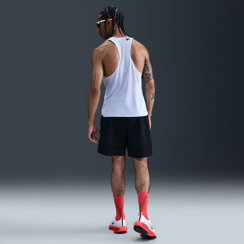 Men's AeroSwift Dri-FIT ADV Running Singlet (057 - Ghost/Black)