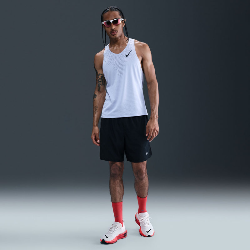 Men's AeroSwift Dri-FIT ADV Running Singlet (057 - Ghost/Black)