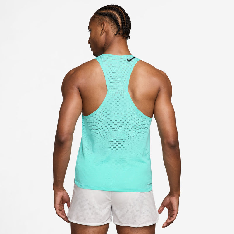 Men's AeroSwift Dri-FIT ADV Running Singlet (354 - Hyper Turquoise/Black)