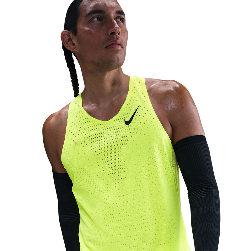 Men's AeroSwift Dri-FIT ADV Running Singlet (702 - Volt/Black)