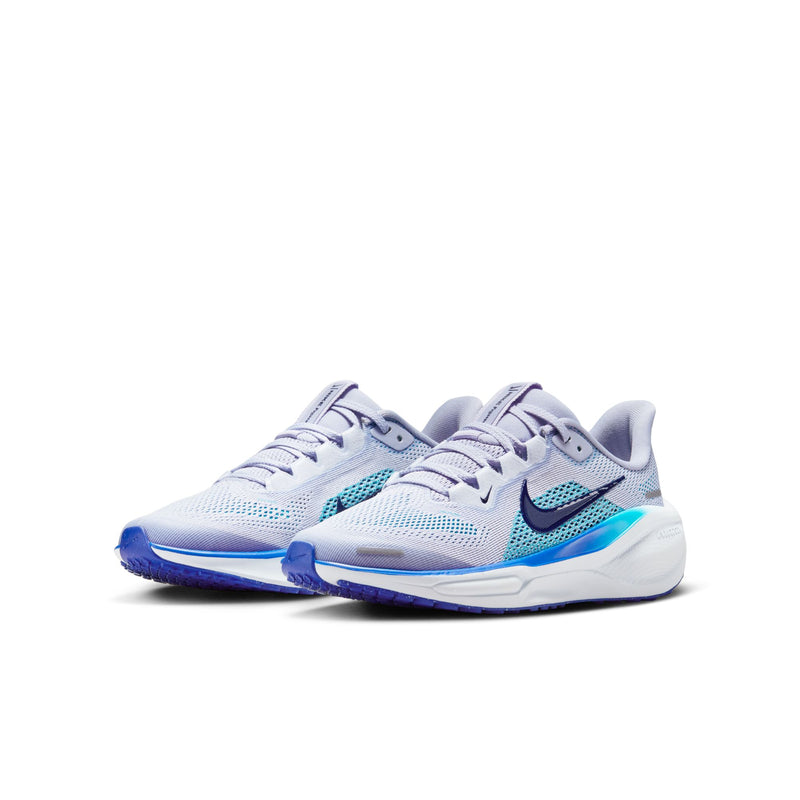 Kid's Air Zoom Pegasus 41 (004 - Ghost/Blue Void-Football Grey-Deep Night)