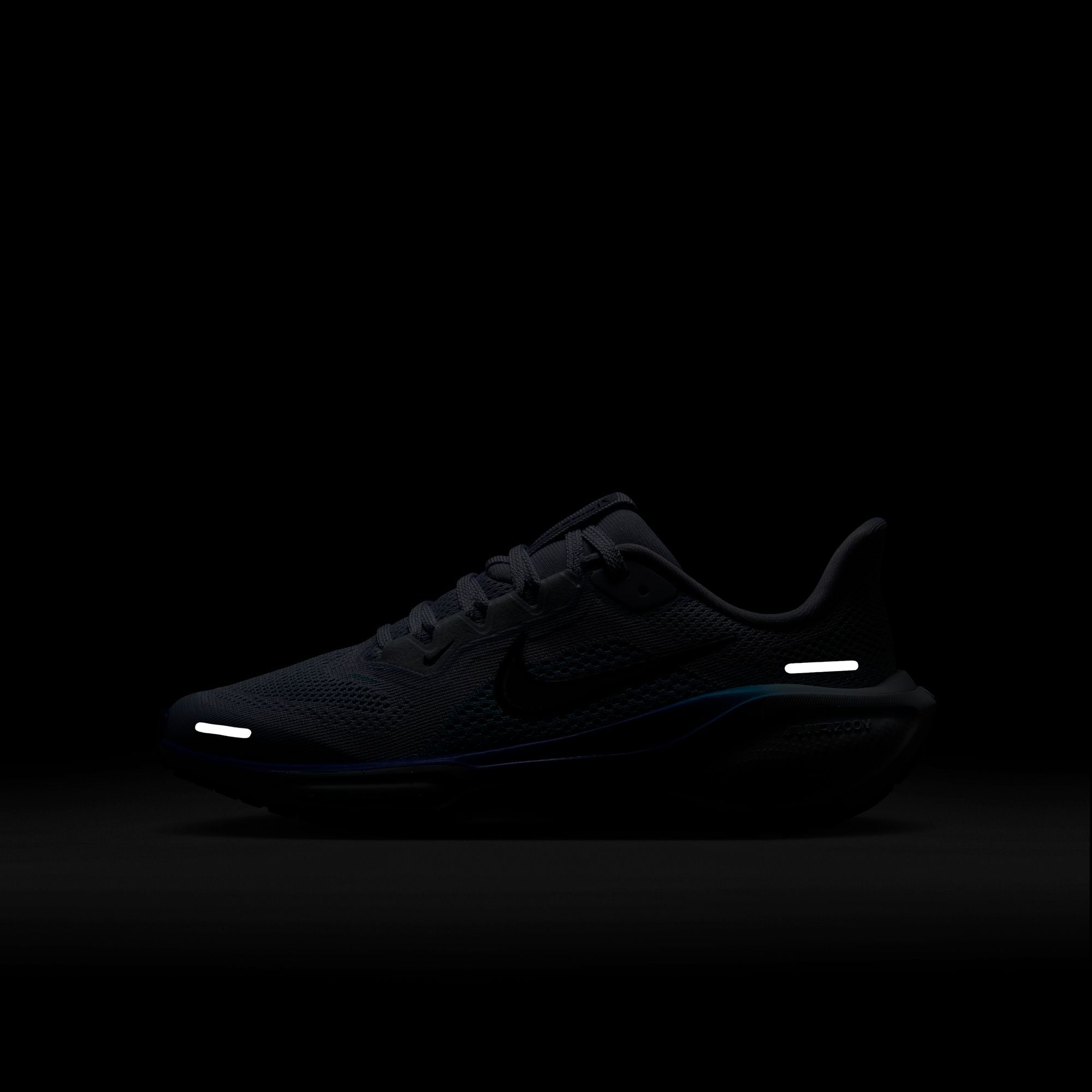 Kid's Air Zoom Pegasus 41 (004 - Ghost/Blue Void-Football Grey