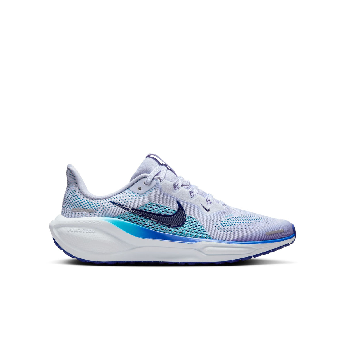 Kid's Air Zoom Pegasus 41 (004 - Ghost/Blue Void-Football Grey