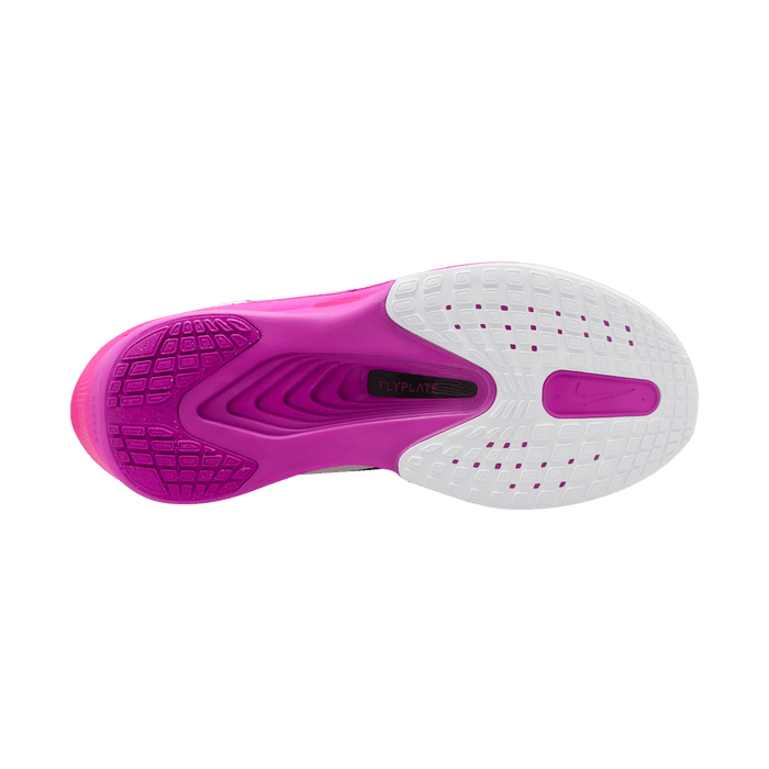 Men’s Zoom Fly 6 (101 - White/Black-Vivid Grape/Hyper Pink)