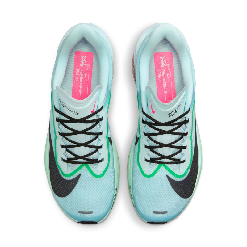 Men’s Zoom Fly 6 (402 - Glacier Ice/Black-Hyper Pink-Green Shock)