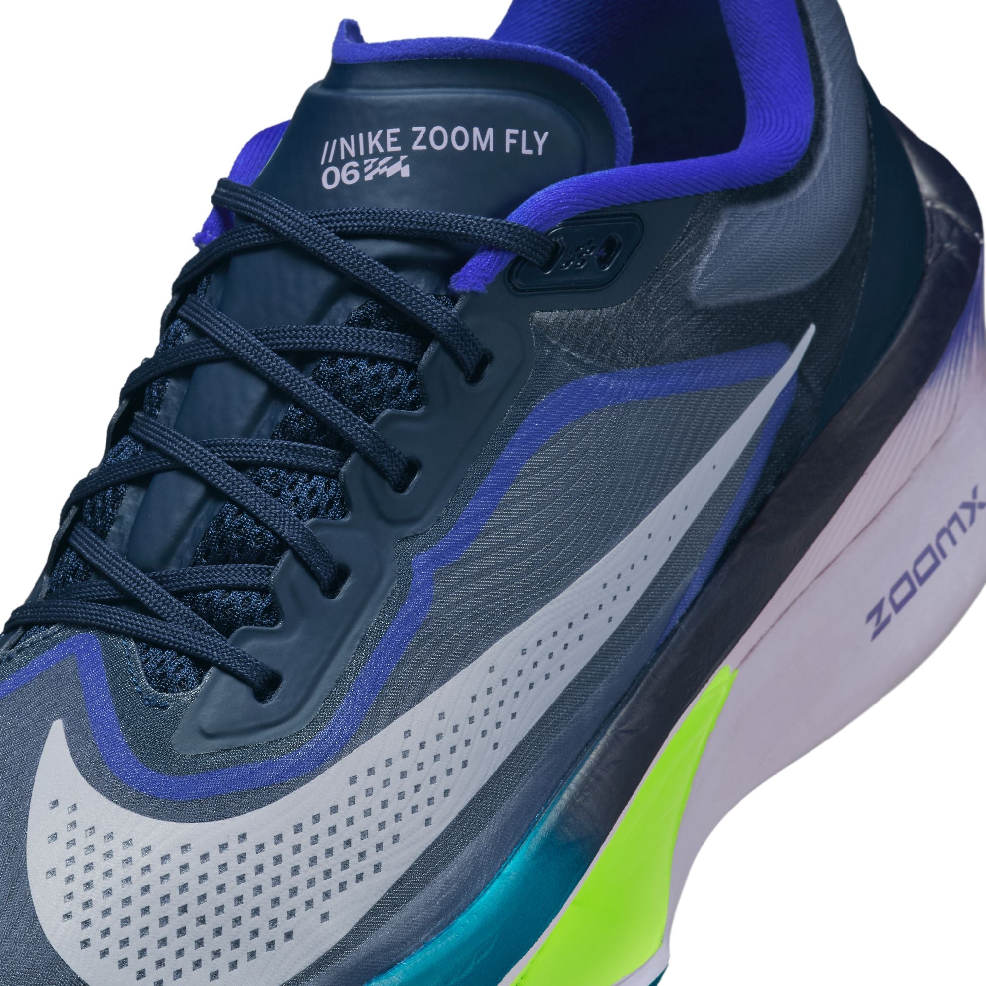 Men's Zoom Fly 6 (403 - Obsidian/White-Persian Violet-Volt) — TC