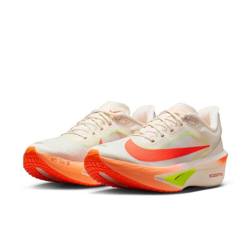 Women’s Zoom Fly 6 (105 - Pale Ivory/Hyper Crimson-Barely Volt)