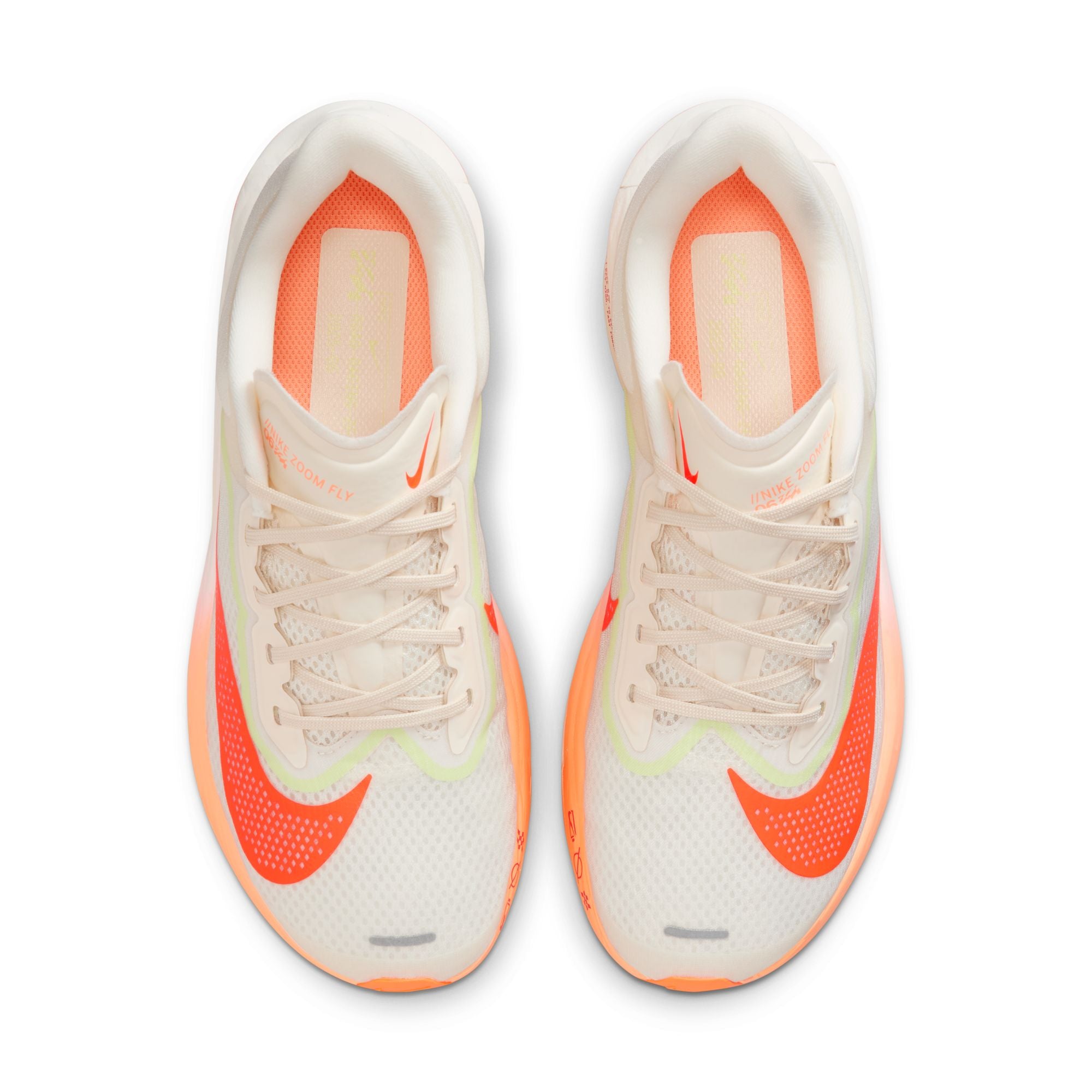 Women's Zoom Fly 6 (105 - Pale Ivory/Hyper Crimson-Barely Volt