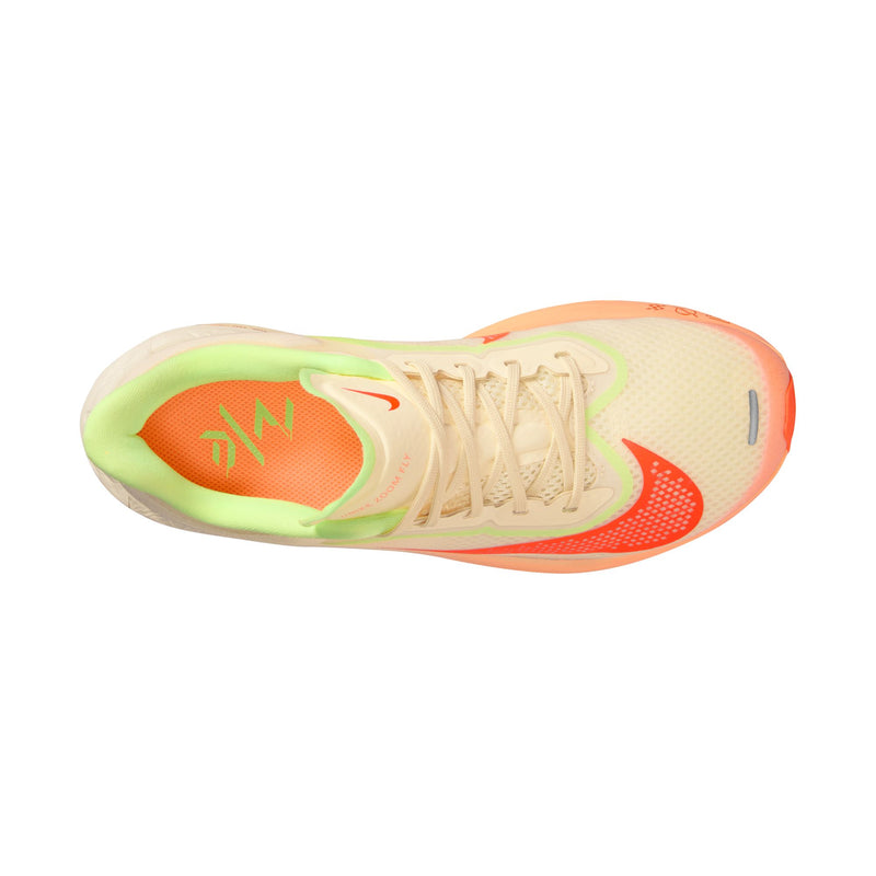 Women’s Zoom Fly 6 (105 - Pale Ivory/Hyper Crimson-Barely Volt)