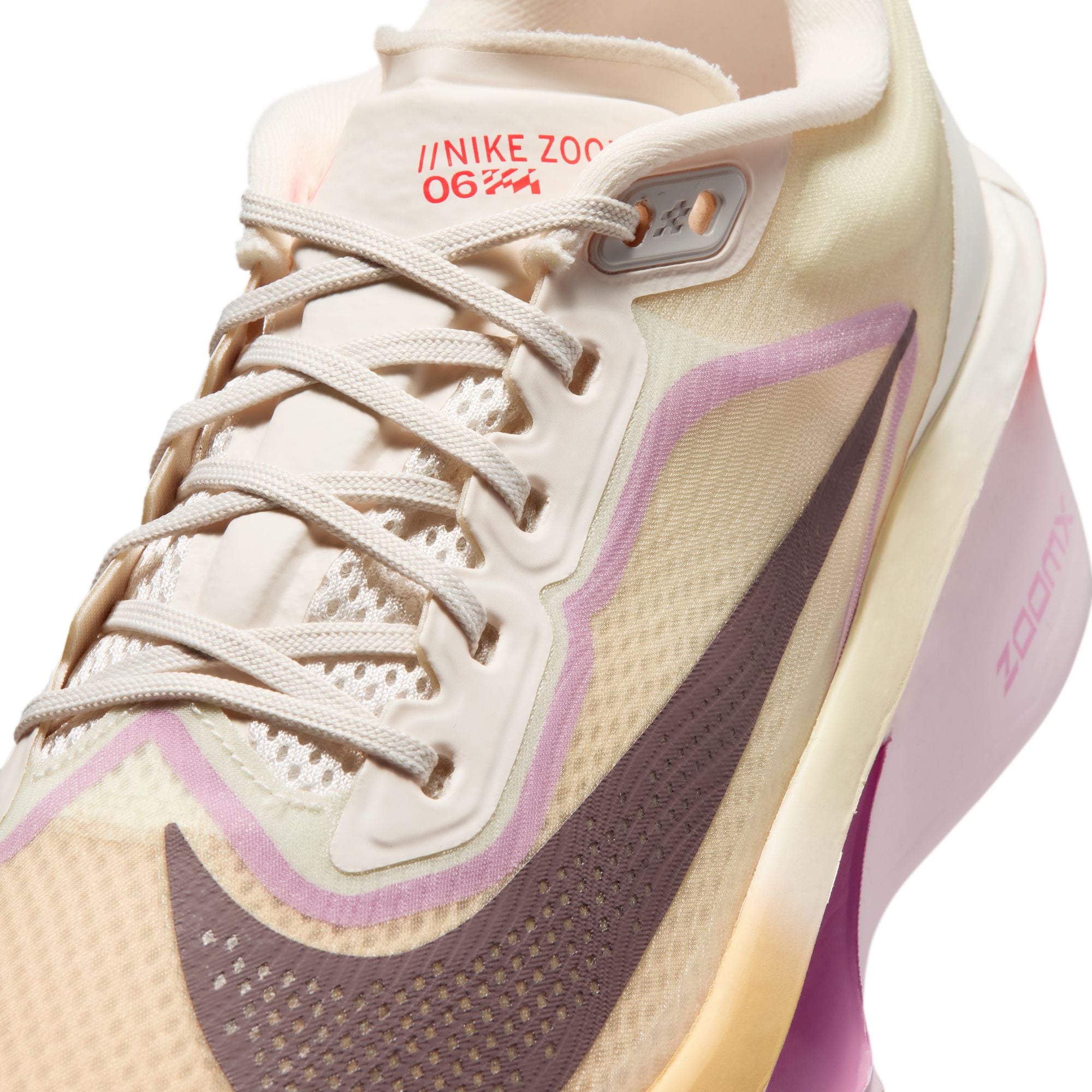 Women's Zoom Fly 6 (106 - Sail/Tattoo-Lt Magenta-Pearl Pink) — TC