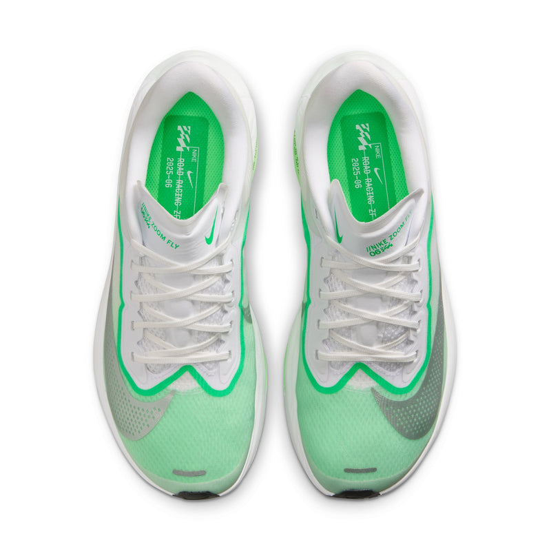 Women’s Zoom Fly 6 (107 - White/Metallic Silver-Illusion Green)