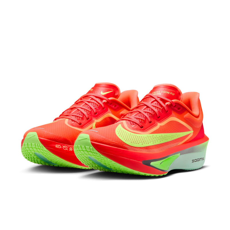 Women’s Zoom Fly 6 (601 - Bright Crimson/Cave Purple-Lime Blast)