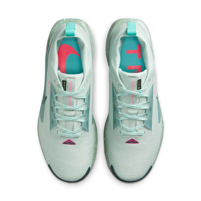 Men’s React Pegasus Trail 5 GORE-TEX (013 - Light Silver/Seaweed/Clay Green)
