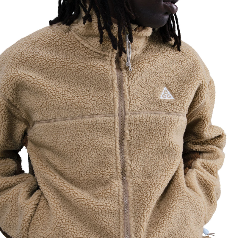 Men's ACG "Canwell Glacier" Therma-FIT ADV Windproof Jacket (297 - Parachute Beige/Summit White)