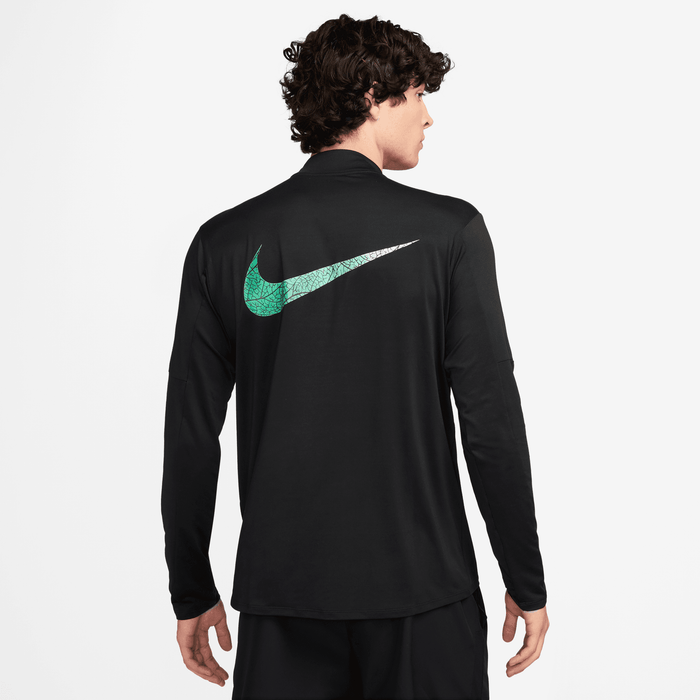 Men's Dri-FIT Eliud Kipchoge Nike Element "Kipchoge" Running Top (010 - Black/Reflective Silver)