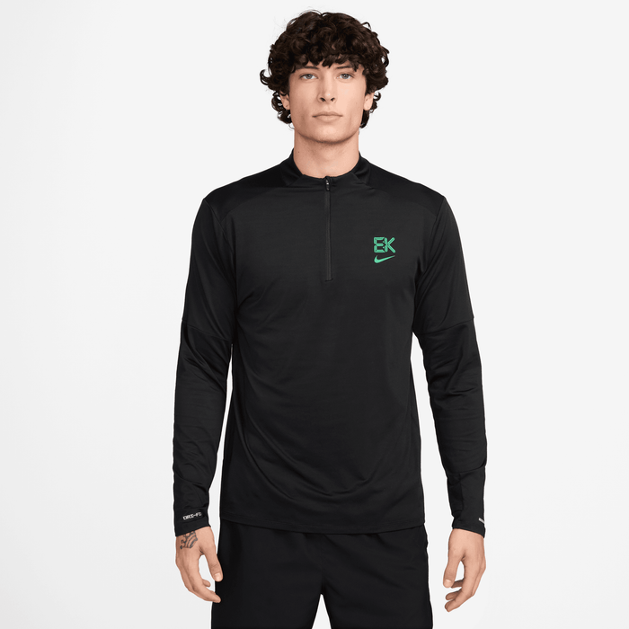 Men's Dri-FIT Eliud Kipchoge Nike Element "Kipchoge" Running Top (010 - Black/Reflective Silver)