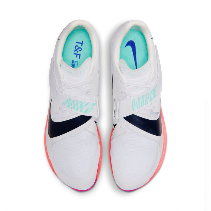 Unisex Air Zoom Long Jump Elite (101 - White/Obsidian-Bright Crimson)