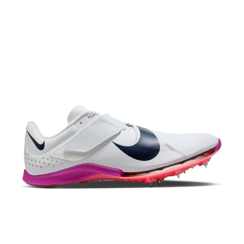 Unisex Air Zoom Long Jump Elite (101 - White/Obsidian-Bright Crimson)