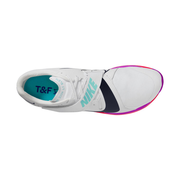 Unisex Air Zoom Long Jump Elite (101 - White/Obsidian-Bright Crimson)
