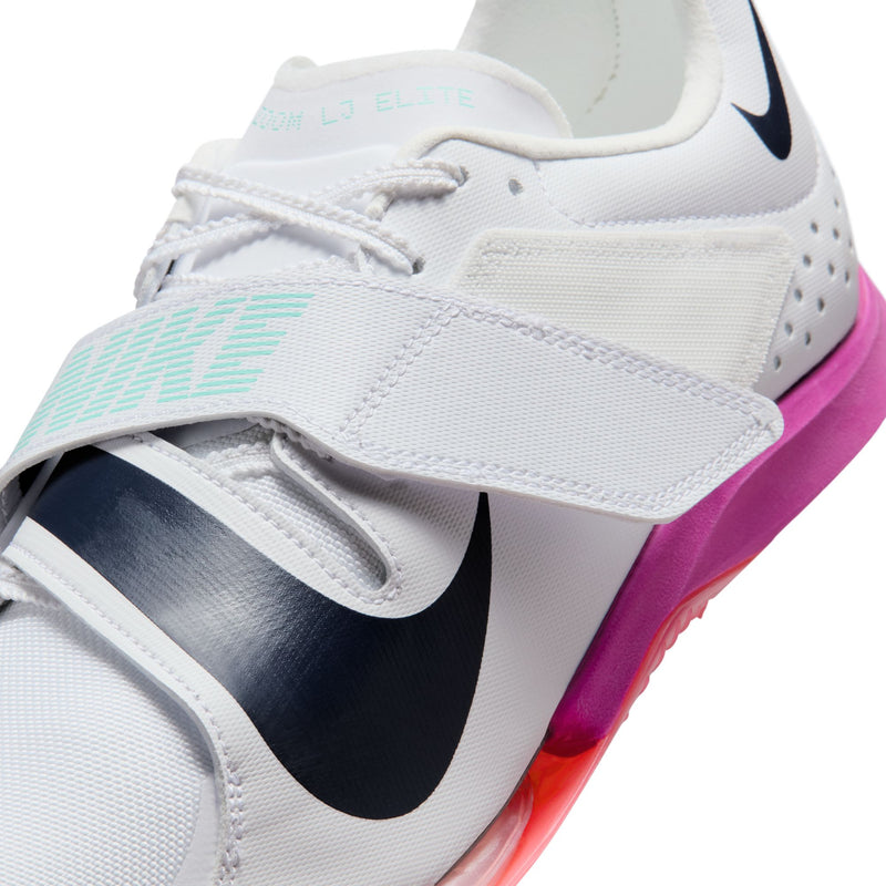 Unisex Air Zoom Long Jump Elite (101 - White/Obsidian-Bright Crimson)
