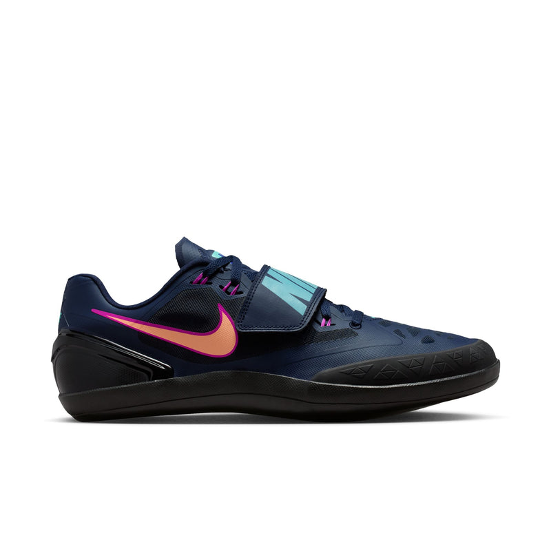Unisex Zoom Rotational 6 (400 - Obsidian/Orange Pulse-Hyper Violet)