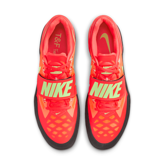 Unisex Zoom Rotational 6 (600 - Bright Crimson/Washed Coral-Lime Blast)