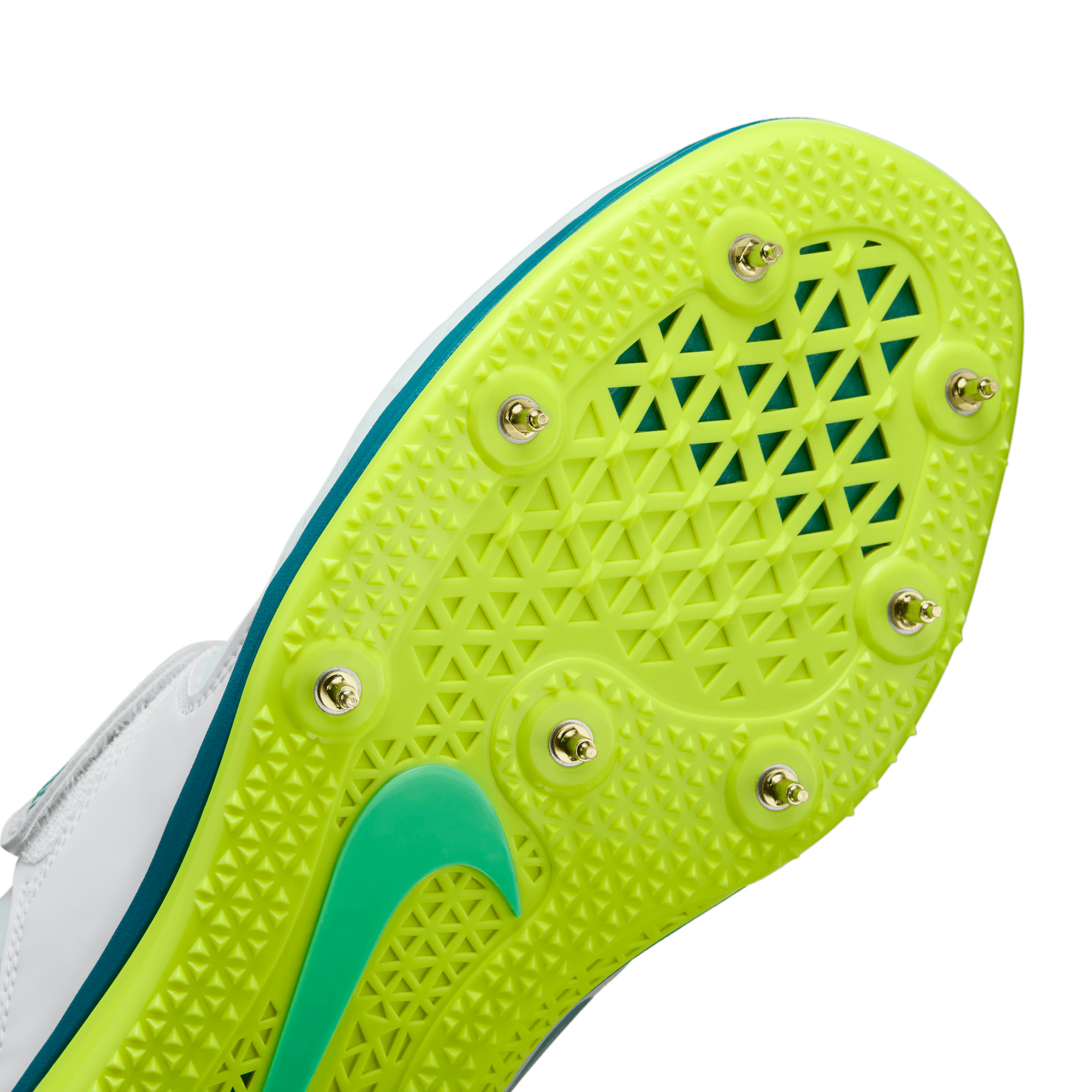 nike spikes green