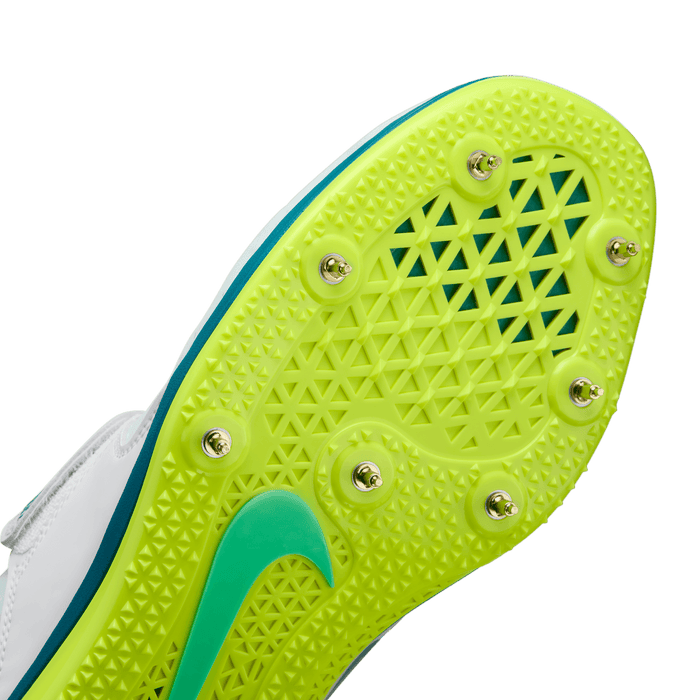 Unisex High Jump Elite (100 - White/Bright Spruce-Barely Green)