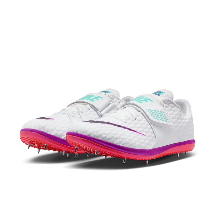 Unisex High Jump Elite (101 - White/Obsidian-Bright Crimson)