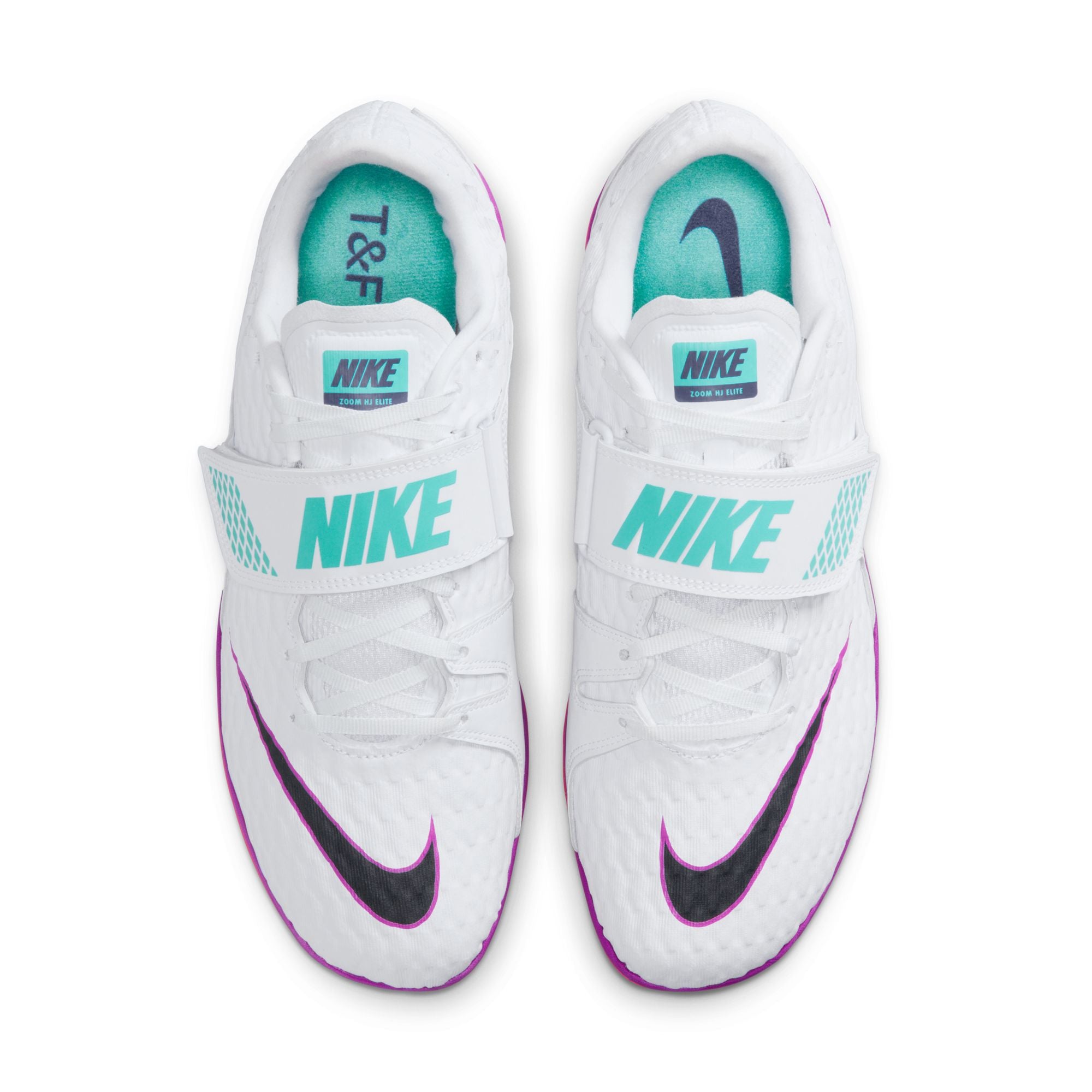 Unisex High Jump Elite (101 - White/Obsidian-Bright Crimson) — TC
