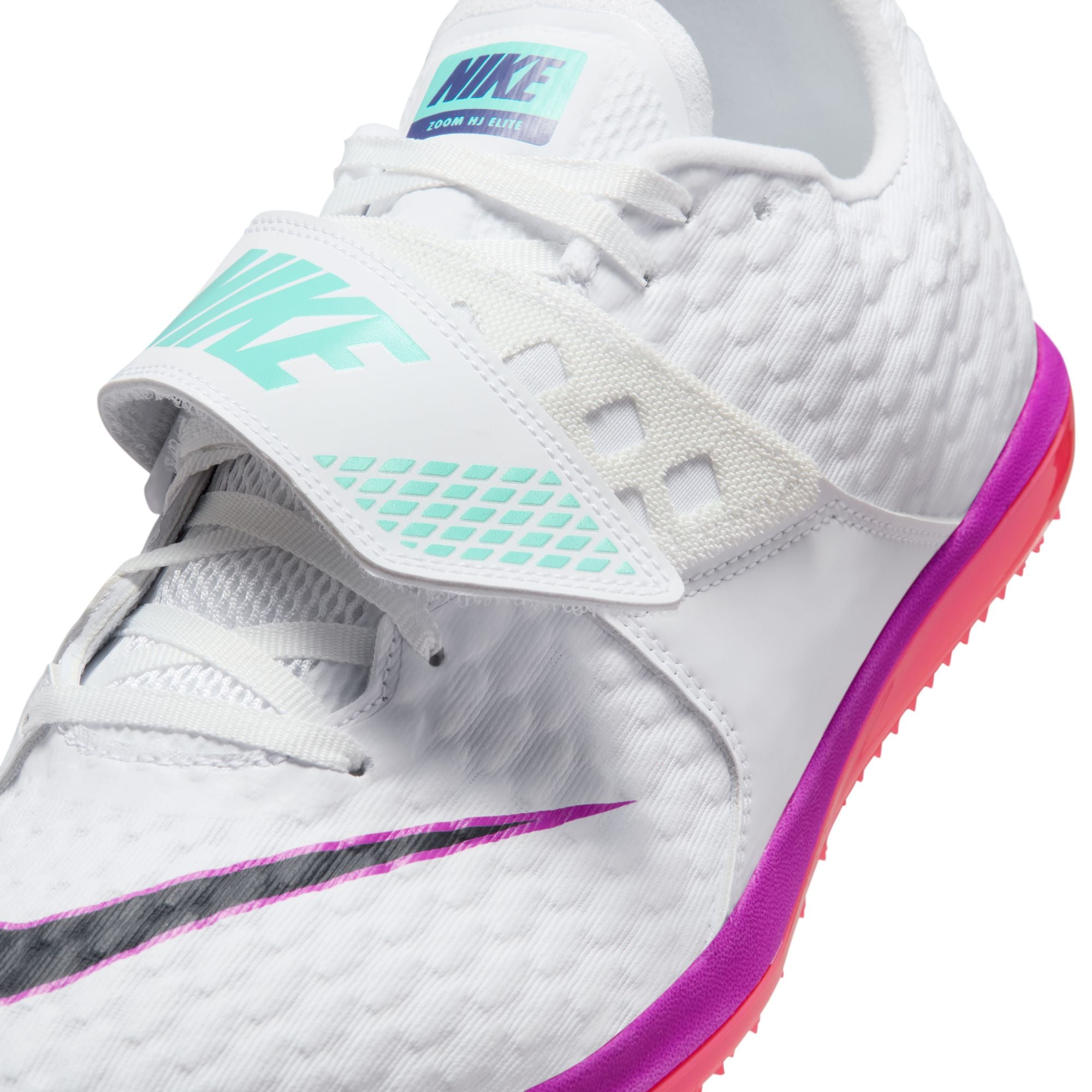 Unisex High Jump Elite (101 - White/Obsidian-Bright Crimson) — TC
