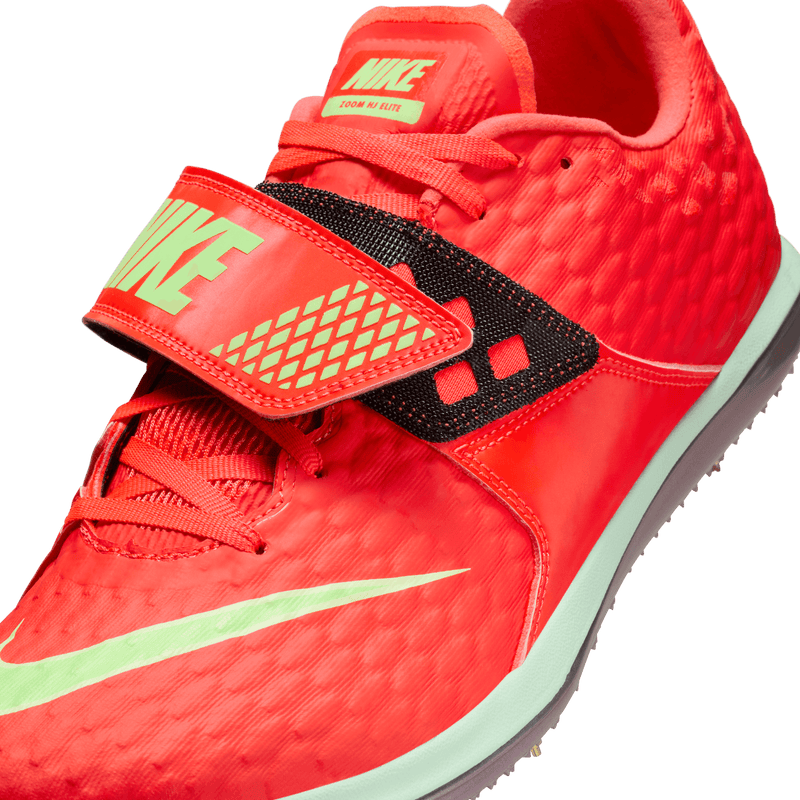 Unisex High Jump Elite (600 - Bright Crimson/Washed Coral-Hyper Orange)