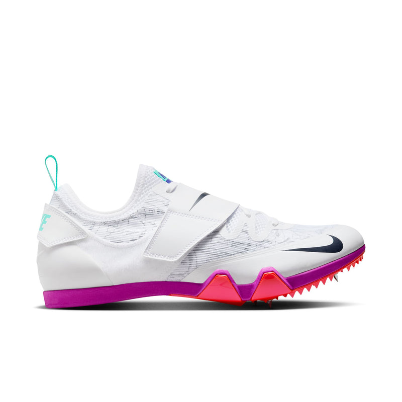 Unisex Pole Vault Elite (101 - White/Obsidian-Teal Tint-Fire Pink)