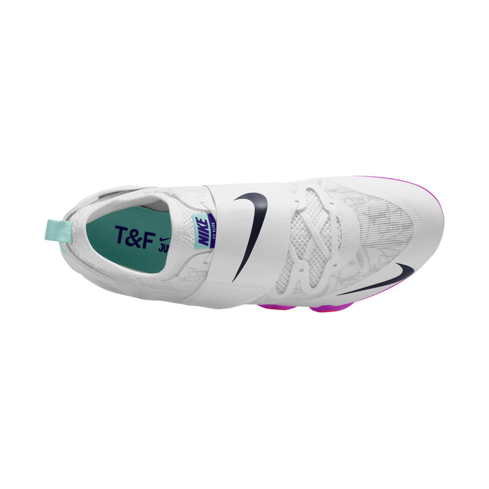 Unisex Pole Vault Elite (101 - White/Obsidian-Teal Tint-Fire Pink)