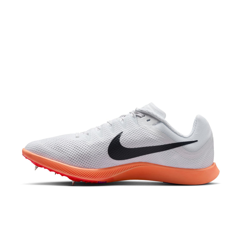 Unisex Zoom Rival Distance (101 - White/Obsidian-Bright Crimson-Hyper Turq)