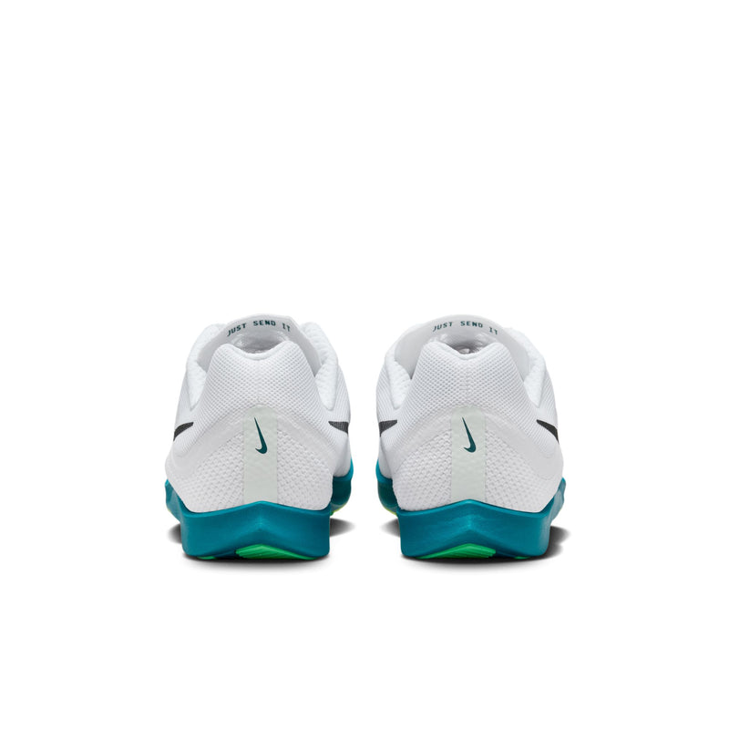 Unisex Zoom Rival Distance (102 - White/Black-Bright Spruce-Vapor Green)