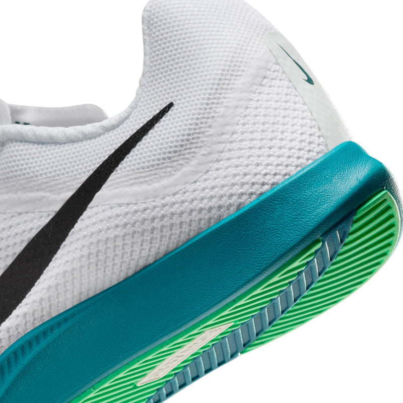 Unisex Zoom Rival Distance (102 - White/Black-Bright Spruce-Vapor Green)
