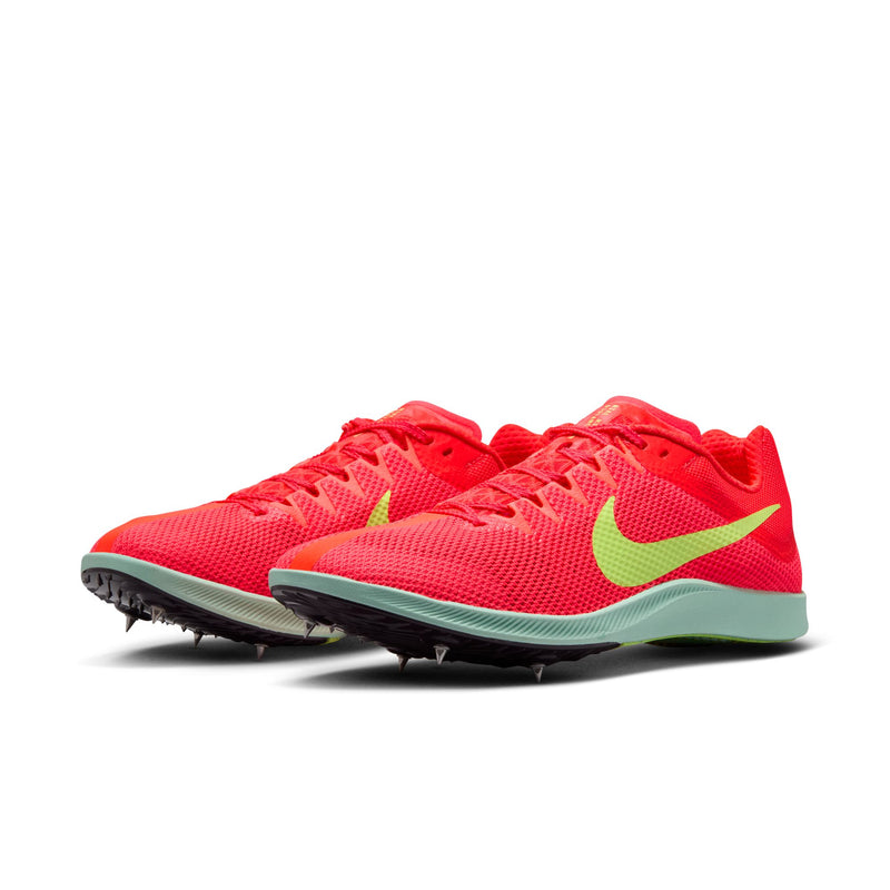 Unisex Zoom Rival Distance (600 - Bright Crimson/Washed Coral-Barely Volt)