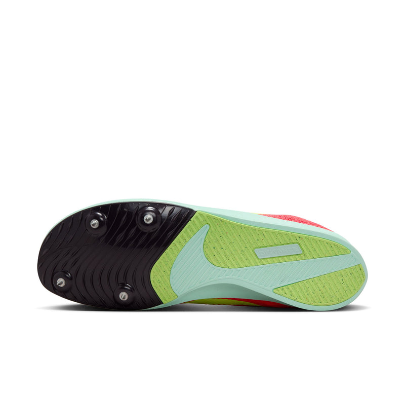 Unisex Zoom Rival Distance (600 - Bright Crimson/Washed Coral-Barely Volt)